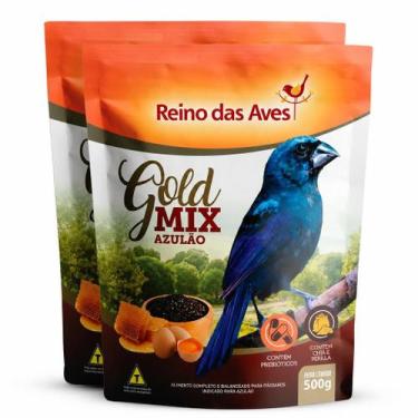 Imagem de Reino azulao gold mix 500gr - GERAL
