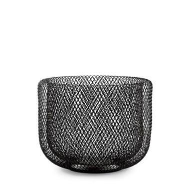Imagem de Centro de Mesa em Metal Preto 16cm 12321 Mart