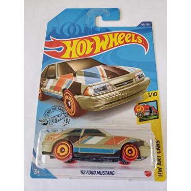 Imagem de Hot Wheels 2020 Hw Art Cars '92 Ford Mustang, Tan 90/250