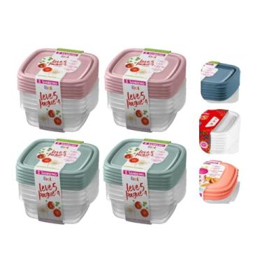 Imagem de Conjunto De Potes Plásticos Herméticos 530ml, Sanremo - Leve 20 E Pague 16 Cor:Sortido