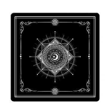 Imagem de YUANZHOU Tapete de tambor tapete de tambor tapete à prova de som 100 cm × 100 cm, A