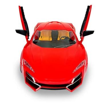 Imagem de Carrinho Controle Remoto Max Speed Lamborghini Com Luz Vermelho - Futu