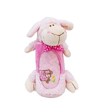 Imagem de Bolsa Ovelha Manta Rosa - Pelúcia