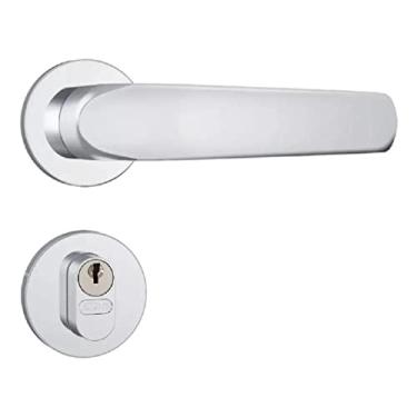 Imagem de Fechadura Stam Larga Externa 803/09 Roseta Inox