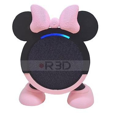 Imagem de Suporte Para Alexa Echo Pop Minnie Rosa Claro