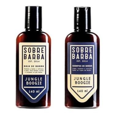 Imagem de Kit Balm E Shampoo De Barba Jungle Boogie 140ml Sobrebarba - Sobre Bar