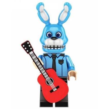 Imagem de Boneco Blocos De Montar Blue Bunny Five Nights At Freddys - Mega Block