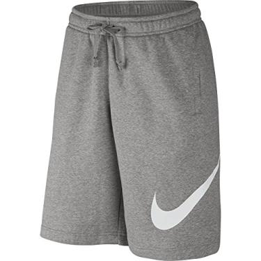 Imagem de Nike Short masculino Sportwear Club, cinza escuro/branco, médio