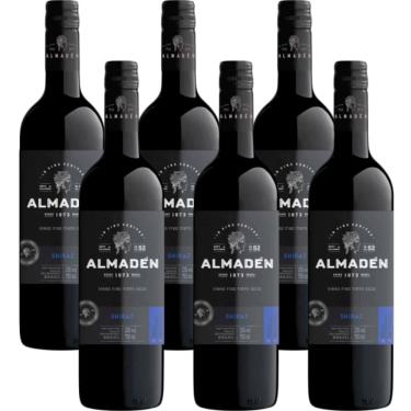 Imagem de Cx 6 Vinho Tinto Seco Shiraz Almadén 750ml