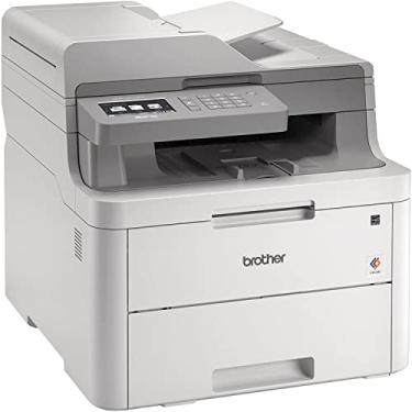 Imagem de Impressora multifuncional sem fio Brother MFC9130CW com scanner, copiadora e fax, reposição de painel da Amazon habilitada para, : MFC-L3710CW, Branco, 1