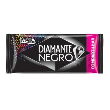 Imagem de Tablete De Chocolate Diamante Negro 135G - Lacta