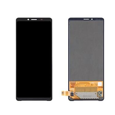 Imagem de SHOWGOOD para Sony Xperia 10 II Display LCD Touch Screen Digitalizador Assembléia com LCD de substituição de moldura XQ-AU51 XQ-AU52 (preto com moldura)