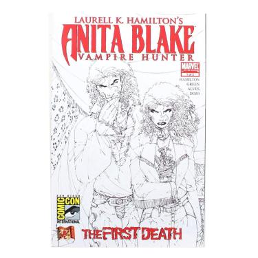 Imagem de Anita Blake, Diretora de Quadrinhos da dc, Caçadora de Vampiros: Primeira Morte #1