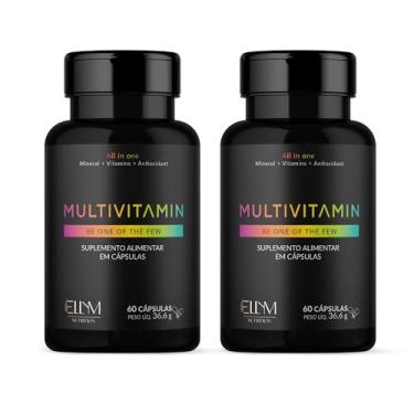 Imagem de Multivitaminico Completo 120 Capsulas ELLYM NUTRITION Complexo Vitaminico para o Dia a Dia Mulher e Homem Polivitaminico