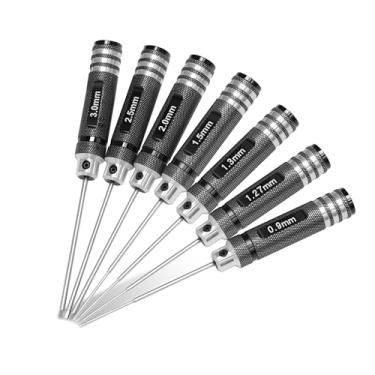 Imagem de Kit de chave hexagonal Speedybee: conjunto de 7 ferramentas RC de 0,9 mm, 1,27 mm, 1,3 mm, 1,5 mm, 2,0 mm, 2,5 mm, 3,0 mm, chave de fenda para modelos FPV Drone Quadricóptero RC Car Helicóptero