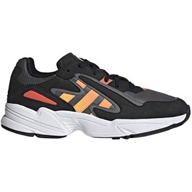 Imagem de adidas Yung-96 Chasm Core Black & Sol Red Shoes, Black Combo, 10