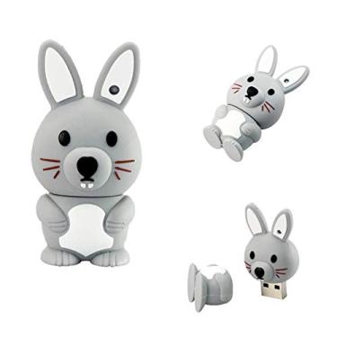 Imagem de USB Stick de 16 GB - Unidade USB de 16 GB - Pen Drive Coelho - Pendrive de Coelho - Lindo Thumbdrive (Bunny)