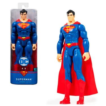 Imagem de Boneco Superman Articulado Figura 30Cm - Sunny