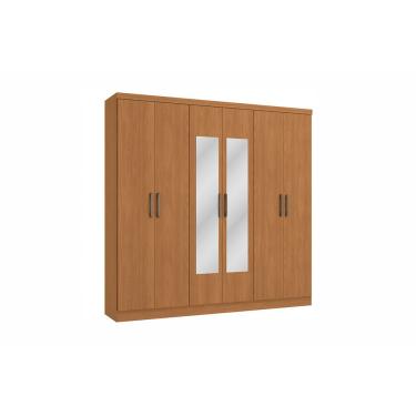 Imagem de Guarda-Roupa 6 Portas 3 Gavetas Kappesberg New, Canela J559-CN - Canela