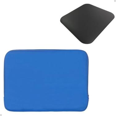 Imagem de Pasta Para Notebook Moderna Mousepad Slim Pronta Entrega (Azul Royal, 15.6")
