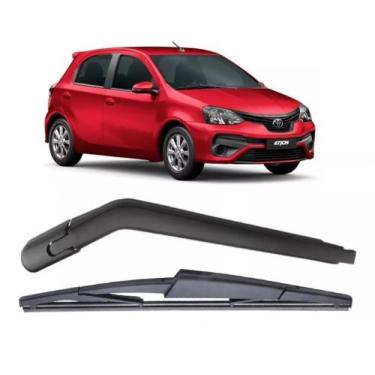 Imagem de Braço Limpador Parabrisa Traseiro completo com Palheta para Toyota Eti
