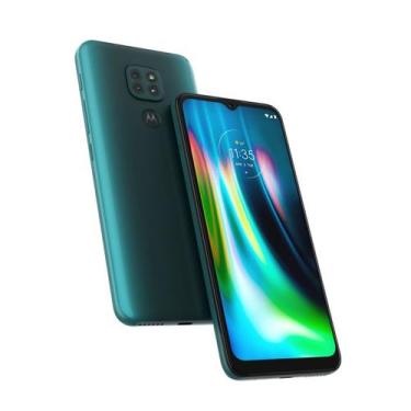 Imagem de Celular Motorola Moto G-9 PLAY Dual - PAKH0028BR Verde Quadriband, QUA