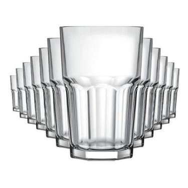 Imagem de Jogo 6 Copo de vidro Bristol 410ml Nadir Suco Agua, Copo Bristol