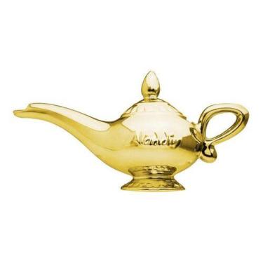 Imagem de Enfeite Lâmpada Aladdin Cofrinho Lampada Mágica Gênio - Disney, Lâmpad