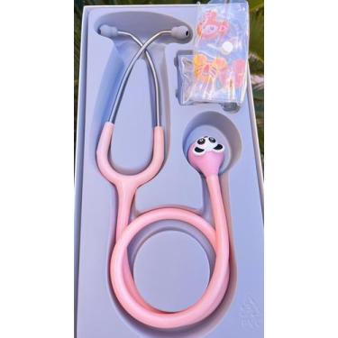 Imagem de Estetoscópio Spirit MD Master Lite Animal Pediátrico Rosa - Bichinhos 