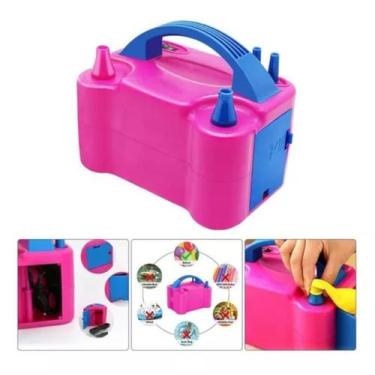 Imagem de Super Bomba Compressor Inflador Elétrico Encher Balão Bexiga - Sweet H