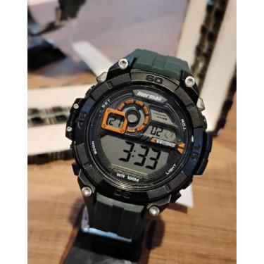 Imagem de Relógio Preto Masculino Mormaii Digital - MO2019AB/8V