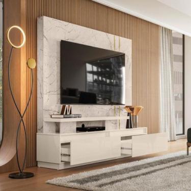 Imagem de Estante home para TV até 75 Polegadas 2 Gavetas Sem Pes New Apolo Made