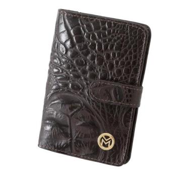 Imagem de Carteira Feminina Couro Legítimo Rg Cartões Cnh Mariart Nani