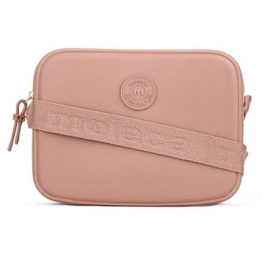 Imagem de Bolsa Moleca Quadrada Transversal  Nude - Feminino, Única, Bege