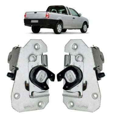 Imagem de Par Fechaduras Caçamba Tampa Traseira Saveiro G2 G3 G4 G5 G6 - UN / 2 [F103]