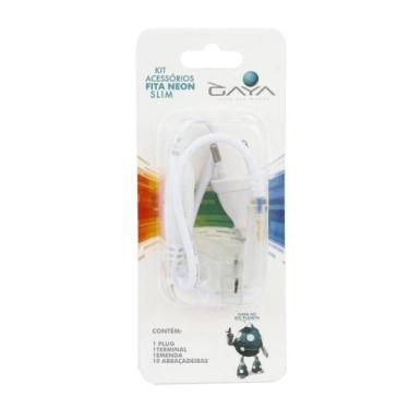 Imagem de Kit De Acessorios Fita Neon Slim Bivolt IP65 Gaya