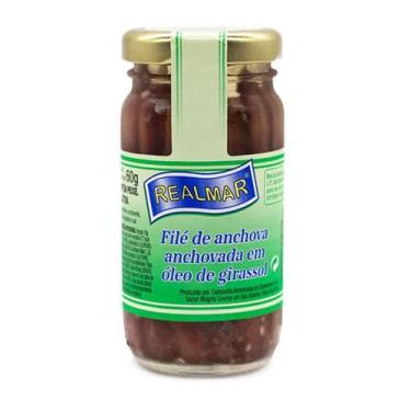 Imagem de Filé de Anchova em Óleo de Girassol Realmar 100g