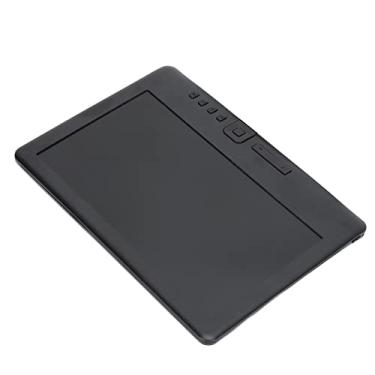 Imagem de E-Reader Branco de Papel, Nook Reader 7 Polegadas Colorido TFT LCD 16: 9 Tela HD 800x480 380 MHz Capa Protetora Preta Leitor Eletrônico Portátil Leitor de Livros Eletrônicos para