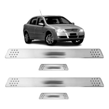 Imagem de Soleira para Porta Lateral Tuning Esportiva para carros 4 Portas (ABS)