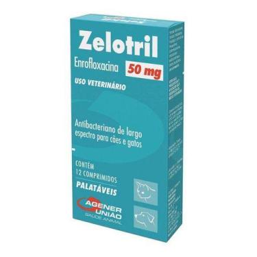 Imagem de Zelotril 50mg Para Cães E Gatos C/ 12 Comprimidos - Agener