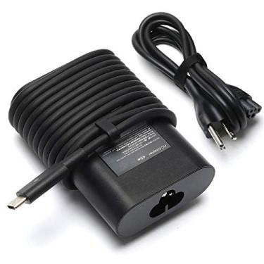 Imagem de Givehooy Fonte de Alimentação do Carregador de Adaptador Ca Usb-C Tipo C de 45 W para Dell Xps 13 Xps 12 9360 9365 9370 9333 9380 7390 9310 2 Em 1 Inspiron 14 7437 Latitude 7275 7370 5175 5285 5290-2I