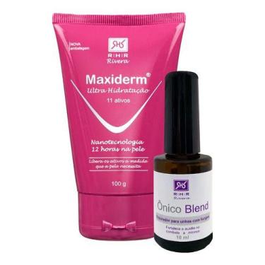 Imagem de Kit Ônico Blend 10ml Pincel + Creme Nutritivo Maxiderm 100gr - RHR Cos