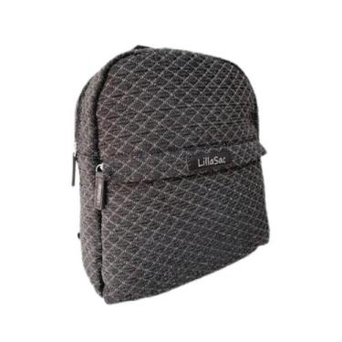 Imagem de Mochila Feminina  tecido matelado - Lillasac
