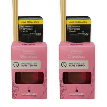 Imagem de 2 Aromatizador Ambiente Difusor Vareta Aromas Aromatizante Perfume Cas