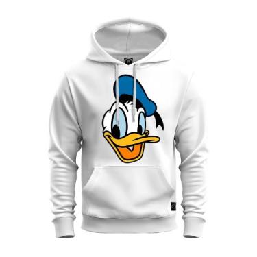 Imagem de Moletom Confortável Algodão Premium Estampado Unissex Pato Donald - Su