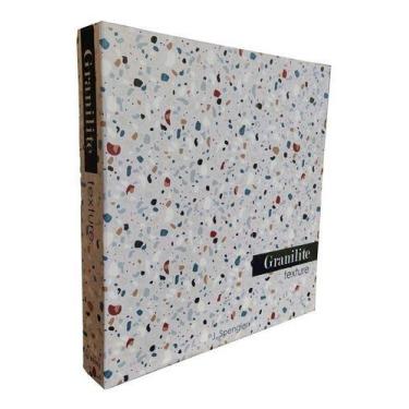 Imagem de Caixa Livro Decorativa Granilite Texture 30x30x5cm - Atual Conceito, B