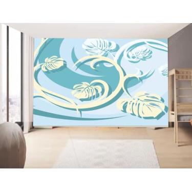 Imagem de Papel de Parede Infantil  Floral  (folha med. 90x300 cm) - Decor Atitu