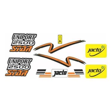 Imagem de Kit Adesivos Compatível Com Uniport 2500 Star - SPTS