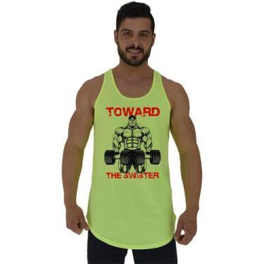 Imagem de Regata Longline Estampada Masculina MXD Conceito Toward The Sinister, 