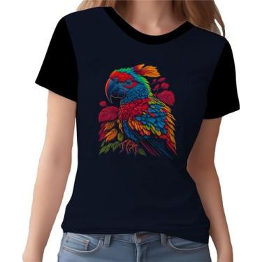 Imagem de Camisa Camiseta Aves Araras Vermelha Cores Papagaios HD 3 - Enjoy Shop